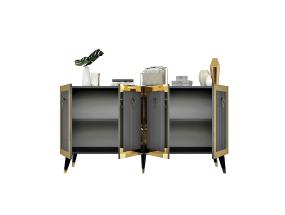 Bare - Anthracite, Gold