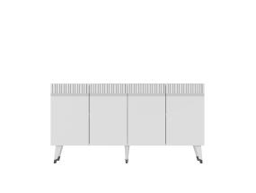 Defne - White, Silver