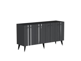 Asel - Anthracite, Silver