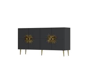 Nida KB150 - Anthracite, Gold