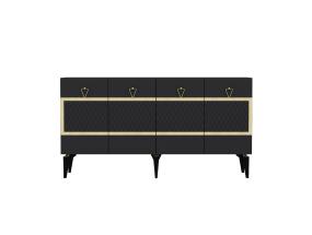 Ipek - Anthracite, Gold