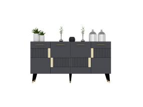 Moda - Anthracite, Gold