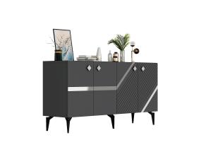 Iris - Anthracite, Silver