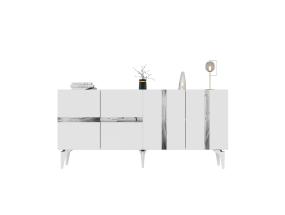 Vania - White, Silver