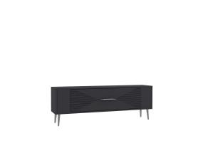 TV laud Retrol1 - Anthracite, Silver