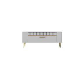 TV laud Retrolp1 - White, Gold