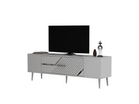 TV laud Dekolp5 - White, Silver