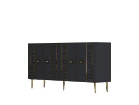 Imre - Anthracite, Gold