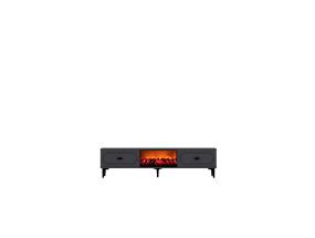 TV laud Weny Bohem Fireplace - Anthracite