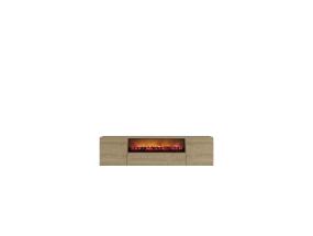 TV laud Elodi Fireplace - Sapphire Oak