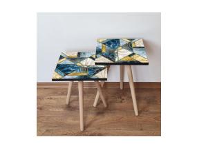 Mööblikomplekt lauad 2Shp84 - Navy Blue