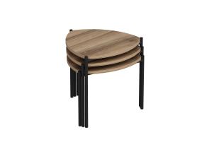 Mööblikomplekt lauad Lenny - Walnut