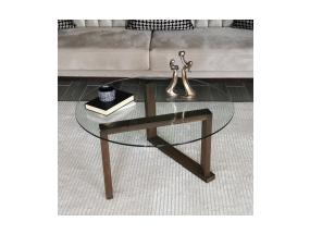 Kohvilaud Yuvarlak Cam Orta Sehpa S300