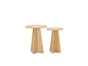 Mööblikomplekt lauad Mushroom - Sapphire Oak