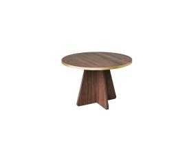 Kohvilaud Mushroom - Gold, Walnut v2