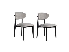 Mööblikomplekt toolid Lionte - Grey, Black