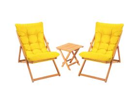 Mööblikomplekt toolid My005 - Yellow