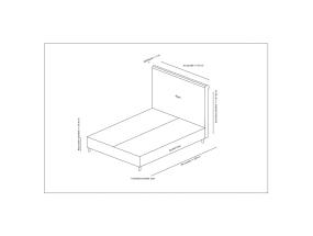 Sonata 140 x 200 - Anthracite