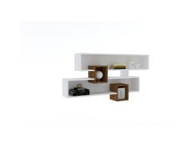 Karen - Walnut, White