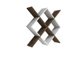 Semo - Walnut, White