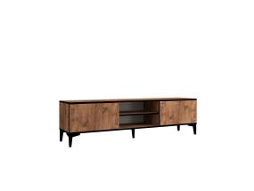 TV laud Begi - Atlantic Pine, Black