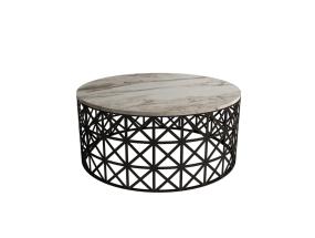 Kohvilaud Selin - White Marble