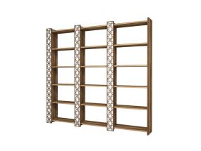 City 3 - Walnut, White