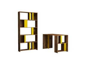 Lima - Walnut, Yellow