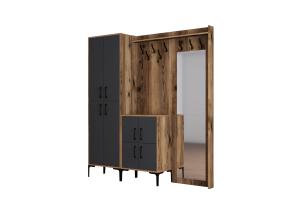 Berlin ABC - Walnut, Anthracite