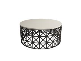 Kohvilaud Selin Metal Ferforje - Cream