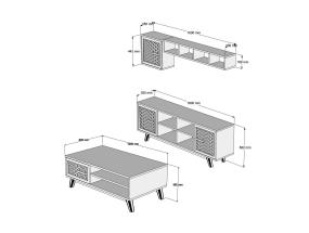 Ayla - Walnut, Cream