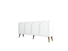 Lyon 81 - White, Walnut