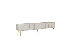 TV laud Lyon 43 - Cream, Gold