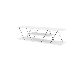 TV laud Canaz v2 - White, Black