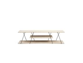 TV laud Canaz - Black, Travertine