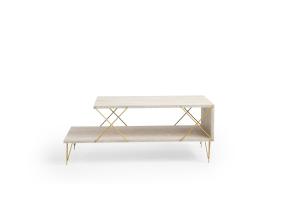 Kohvilaud Loire - Gold, Travertine