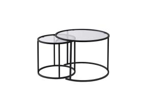 Kohvilaud Aurum - 60, 42 - Black, Transparent