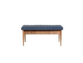 Vina Bench Dark Blue, Atlantic