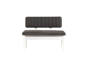 Vina Bank Anthracite, White