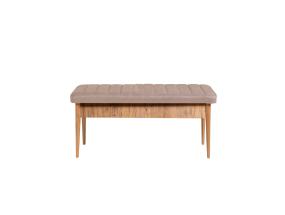 Vina Bench Atlantic Pine, Stone