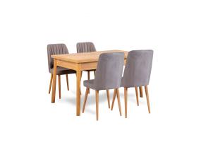 Mööblikomplekt toolid Santiago Atlantic Grey