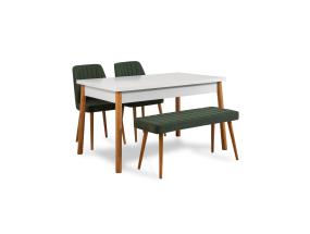 Mööblikomplekt toolid Costa Atlantic White-Green