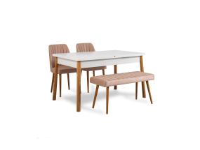 Mööblikomplekt toolid Costa Atlantic White-Stone