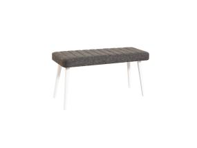 Stormi Bench - White, Anthracite
