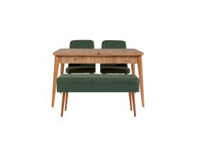 Mööblikomplekt toolid Vina 1070 - 3 - Atlantic, Green