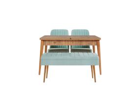 Mööblikomplekt toolid Vina 0701 - 3 - Atlantic, Green