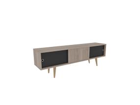 TV laud Ecrin - Oak, Black