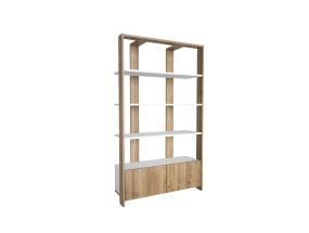 Elena - White, Walnut