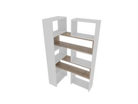 Poyraz - White, Walnut