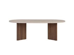 Kohvilaud Sable - Travertine, Walnut
